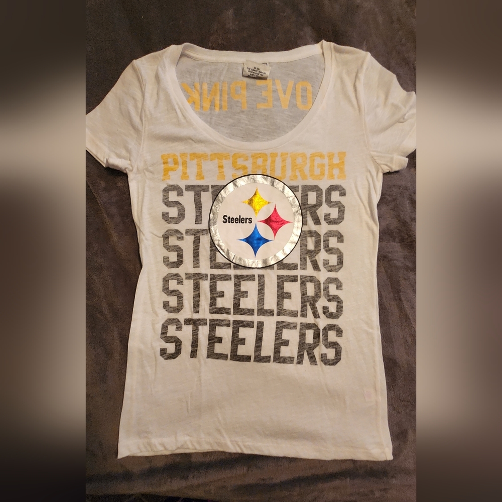 Pittsburgh Steelers PINK Victoria's Secret top